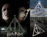 Colar Harry Potter Relíquias Da Morte Em Aço Centro Fixo  [CB0007]